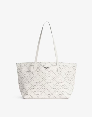 Bolso Zadig shopper Z monogram blanco